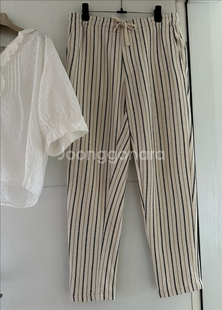 썰스데이 아일랜드 아일렛 코튼 펀칭 블라우스 + 자라--2