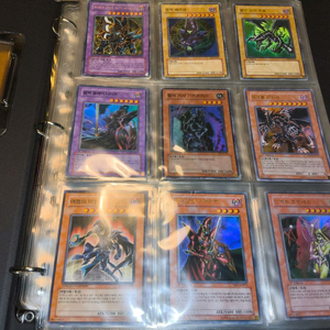 유희왕카드 고전 dm 1st카드 바인더 일괄판매 처분