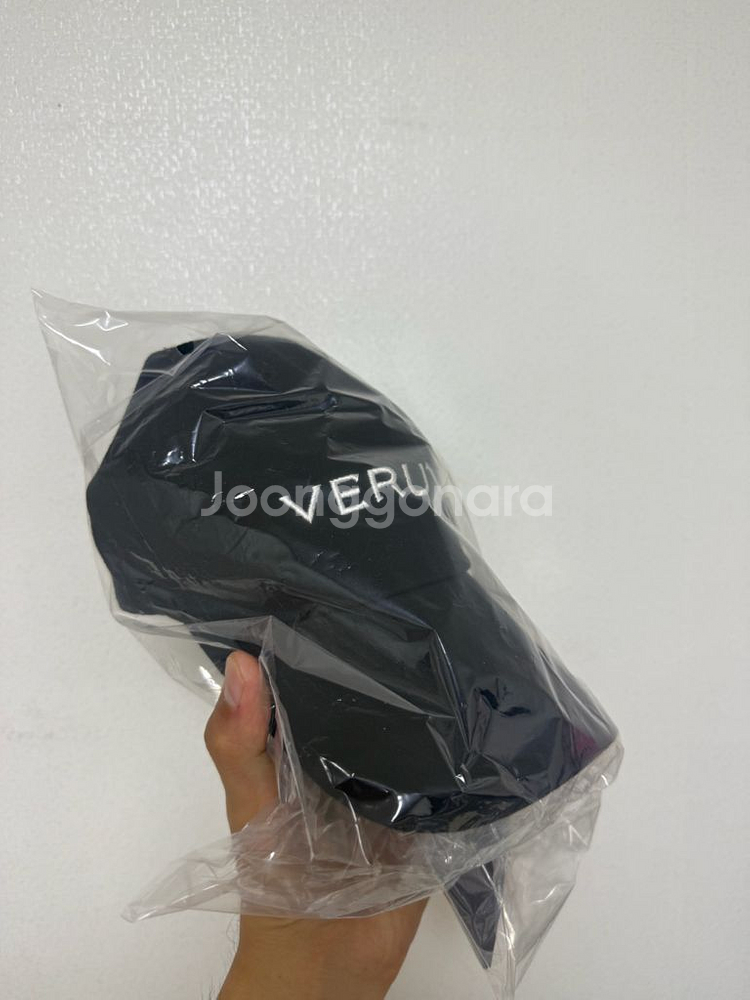 베루툼 프론트 로고 딥 볼캡 블랙--1