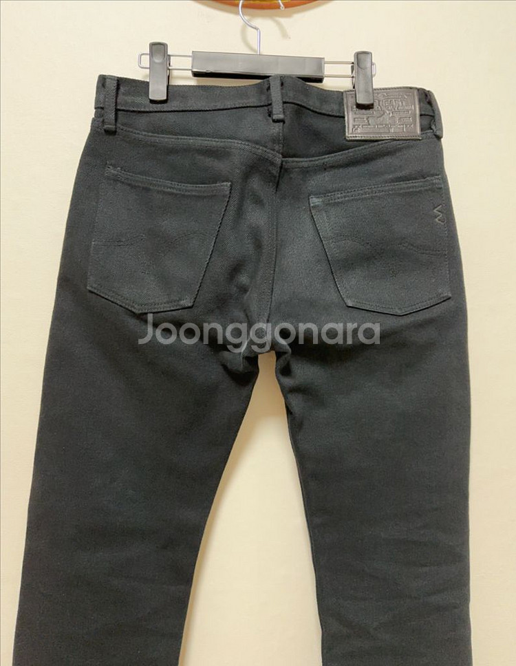 아이언하트 21온스 블랙데님 상태A급--3