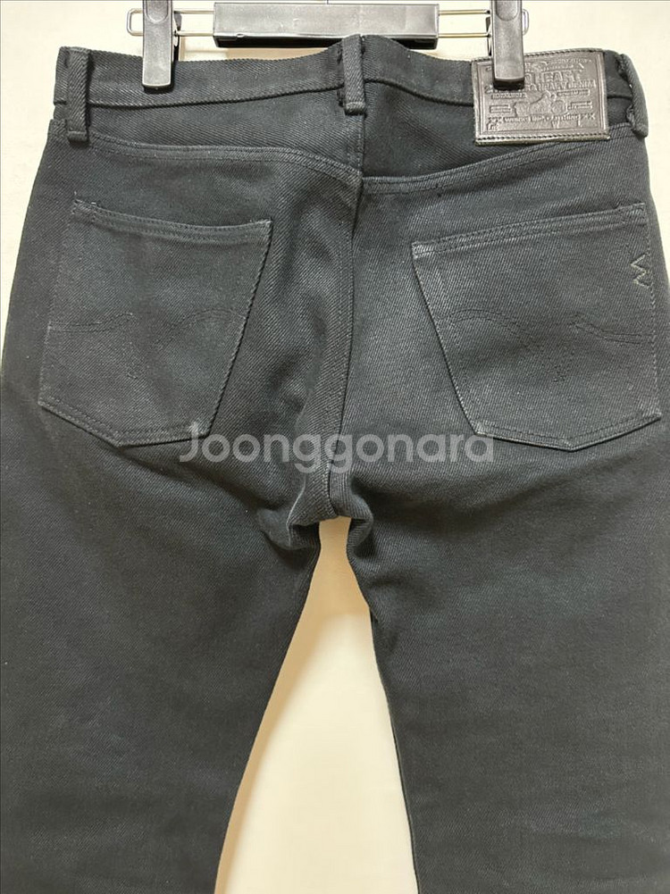 아이언하트 21온스 블랙데님 상태A급--4