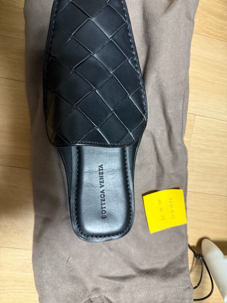 보테가베네타 레더 뮬 40--1