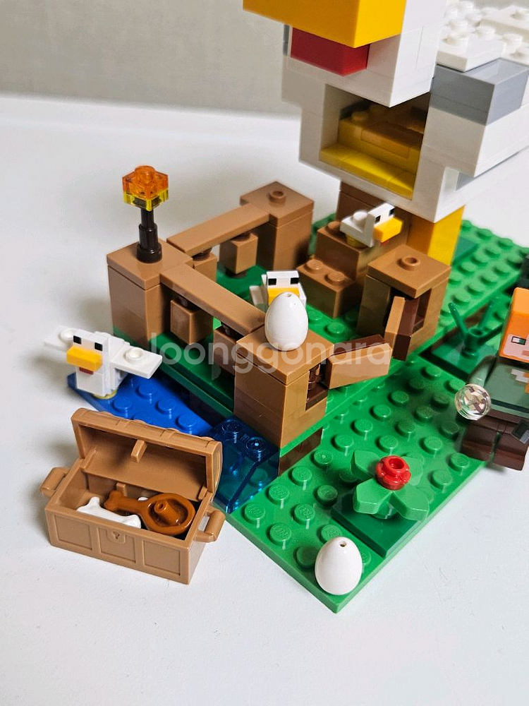 레고마인크래프트 21140 닭장--4
