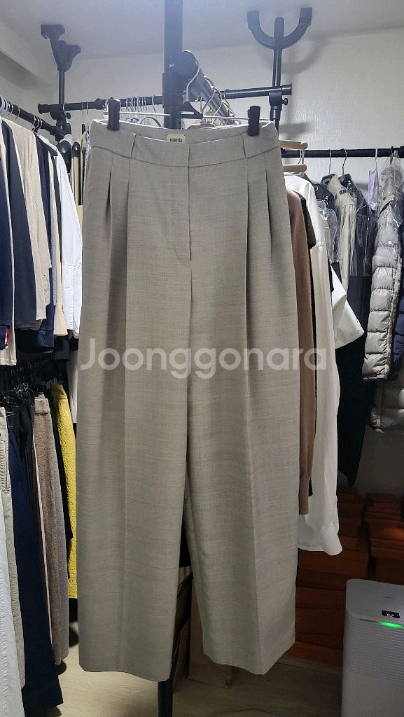 에르메스 여성 와이드 팬츠 38--0