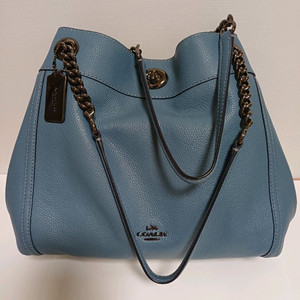 코치 체인 숄더백