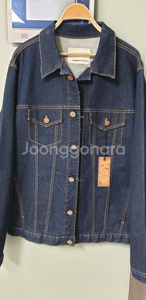 MOSQUITO 블루진 대님청자켓 XL 105호 새상품--0