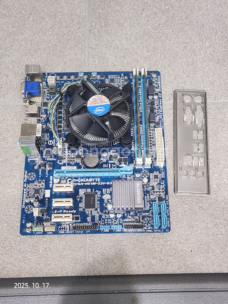 i5-2500 & H61M 보드세트 팝니다.--0