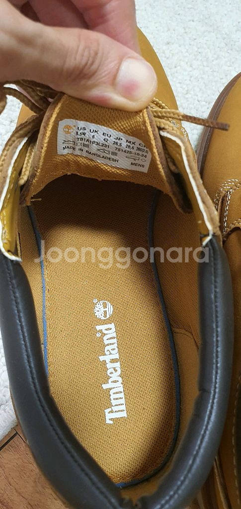 팀버랜드 클래식 부츠 위트브라운 265mm--3