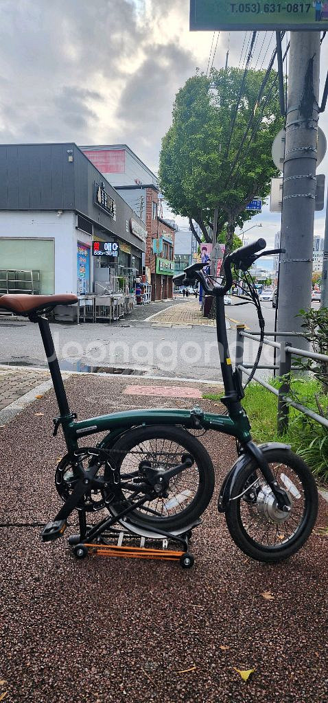 그루E4접이식 전기자전거--1
