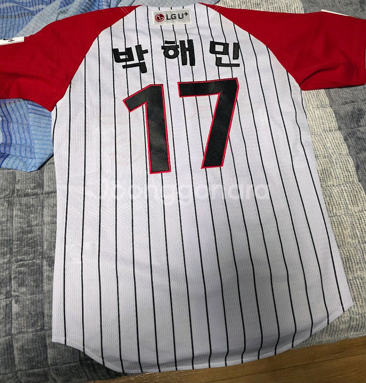 lg 트윈스 어센틱 서울 유니폼 박해민 자수마킹(95)--0
