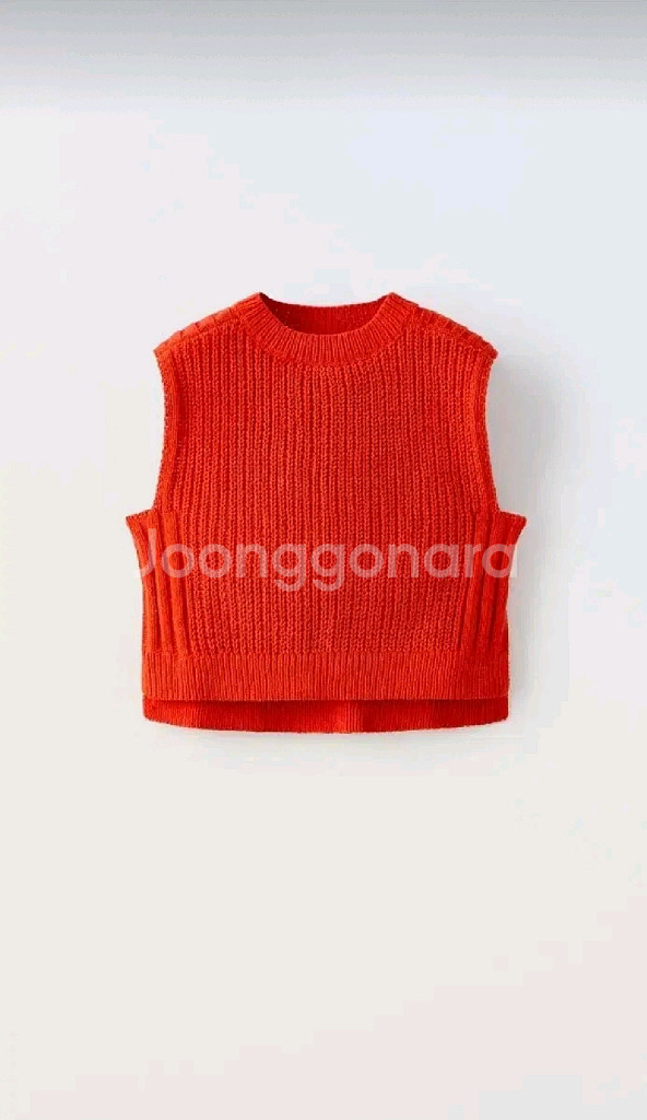 자라키즈 셔닐 니트 베스트 13-14y 새상품--0