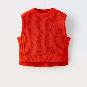 자라키즈 셔닐 니트 베스트 13-14y 새상품