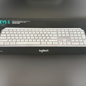 로지텍 MX Keys S 페일그레이 무선 키보드