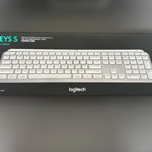 로지텍 MX Keys S 페일그레이 무선 키보드