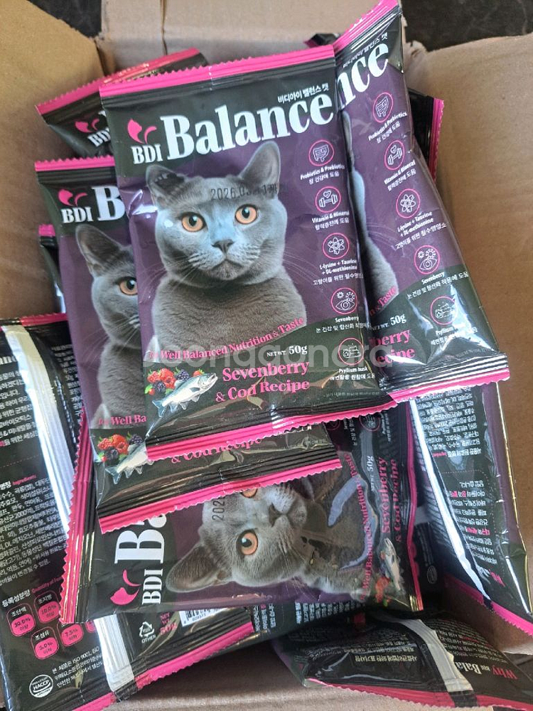 비디아이 고양이 샘플사료 1.5kg--1