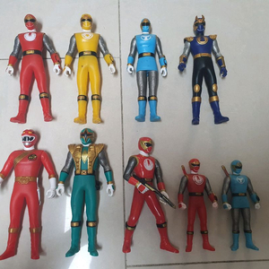 파워레인저 소프비 피규어 세트