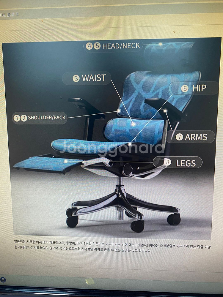 에고휴먼v2프로 하이엔드 의자--0