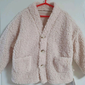 유아 뽀글이 자켓 점퍼 100사이즈