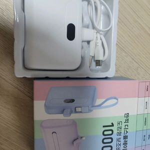 만끽 디스플레이 듀얼도킹형 보조배터리 10000mah