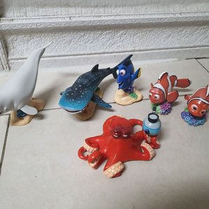 디즈니정품 니모 피규어 세트