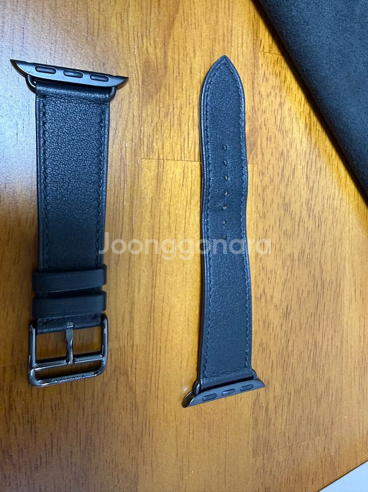 애플워치5 에르메스 40mm 누아르 싱글 투어--1