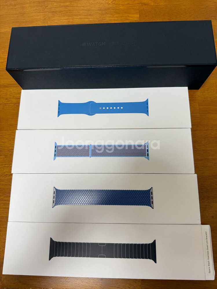 애플워치5 에르메스 40mm 누아르 싱글 투어--2