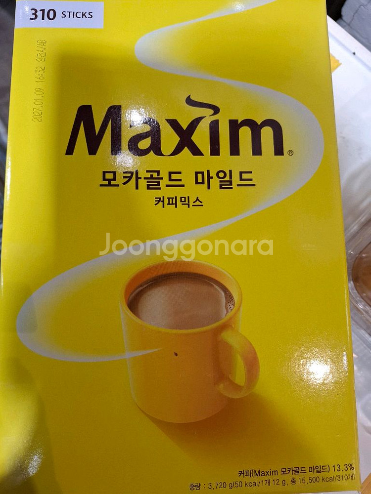 맥심 모카골드 310개--0