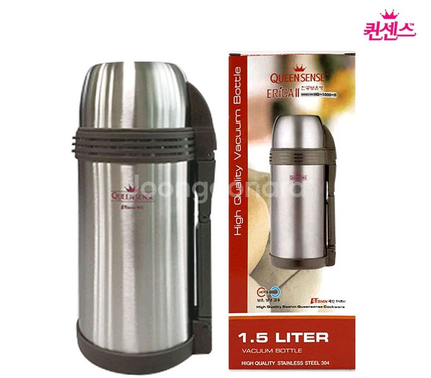 퀸센스 에리카 진공 보온물병 1.5L--0