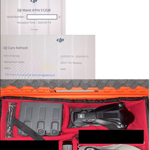 매빅4프로 크리에이터 에디션+정품ND+DJI케어