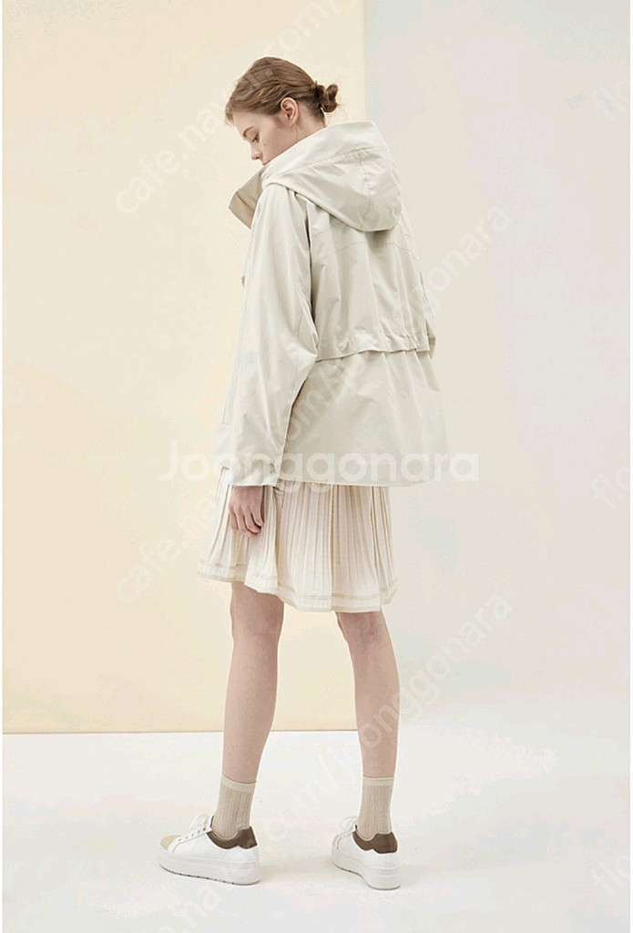 sjsj 드로우스트링 후드 점퍼--3