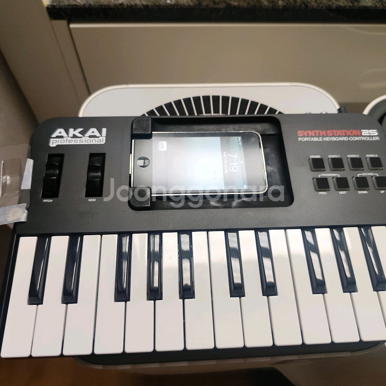 AKAI SynthStation 25 키보드 미디컨트롤--2