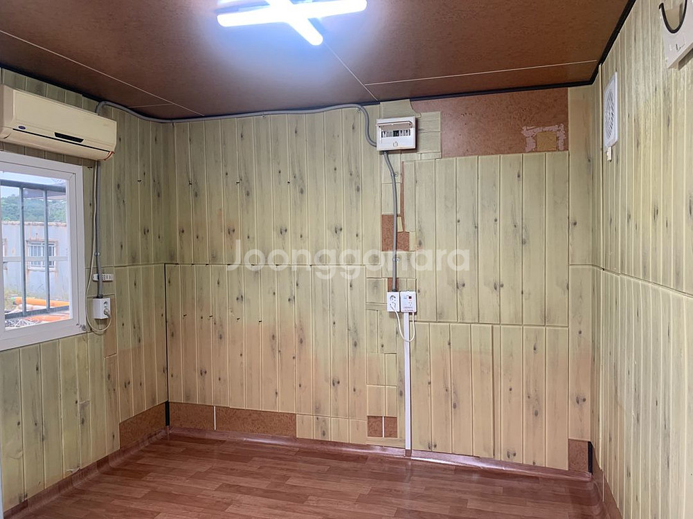 중고컨테이너 3*3 전기온돌,에어컨--1