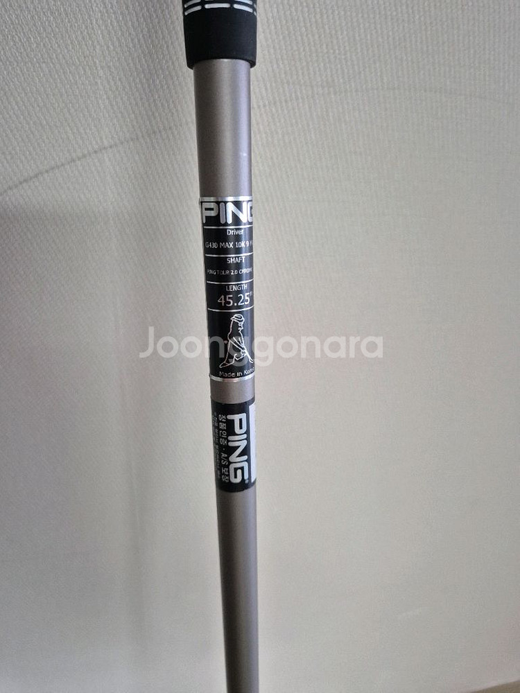 G430 MAX 10k 드라이버 9도 크롬 S 65--1