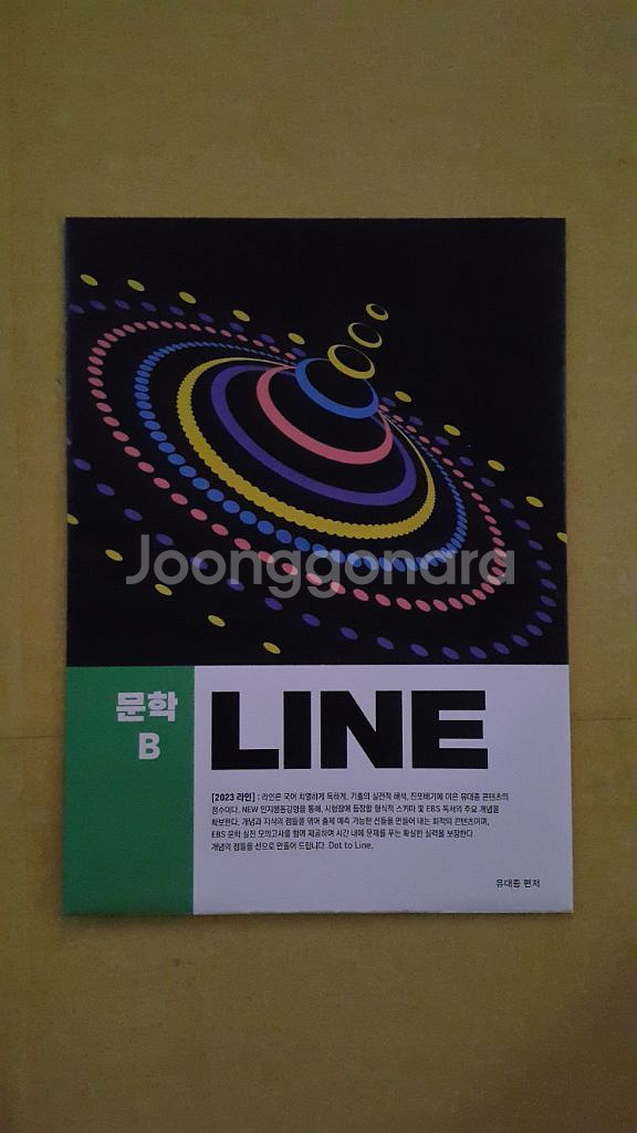 대성마이맥 국어 유대종 라인 모의고사 문학 B--0