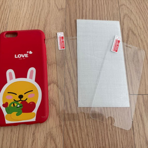 애플 아이폰7 카카오케이스 + 강화 보호필름