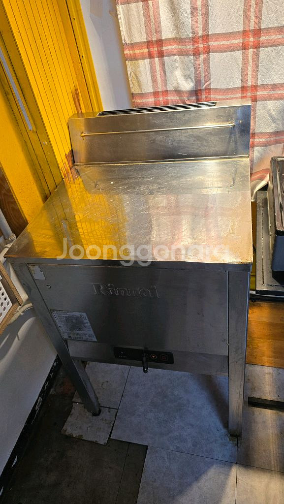 업소용 린나이 가스 튀김기,정제기, 뜰채(판매완료)--0