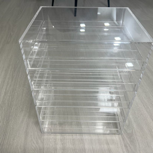 아크릴 화장품 정리함