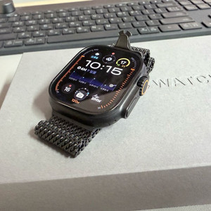 애플워치2 울트라 블랙 밀레니즈루프