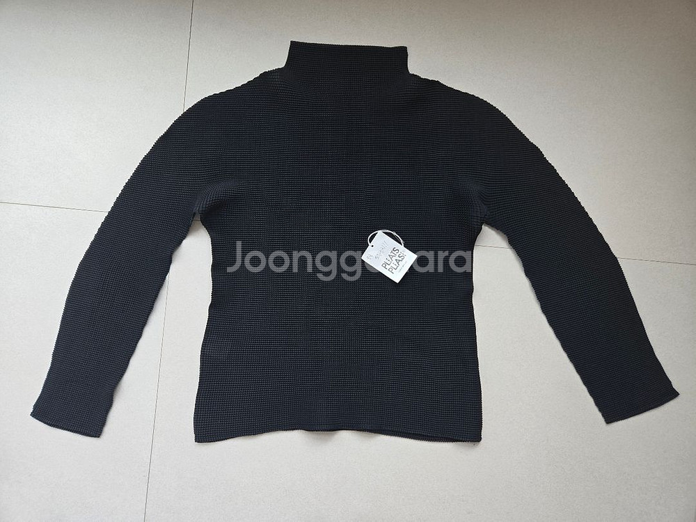 이세이미야케 미 긴팔탑 블랙--0