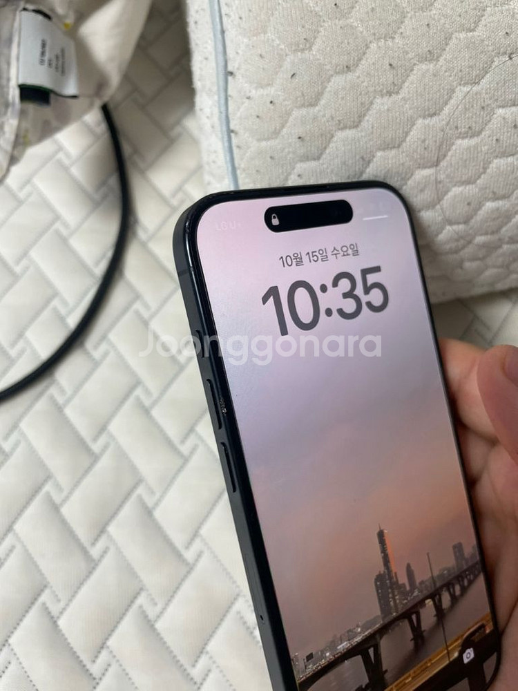 아이폰 15 Pro 블루 1테라 애케플 포함--6