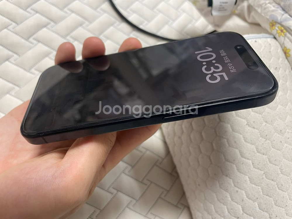 아이폰 15 Pro 블루 1테라 애케플 포함--4