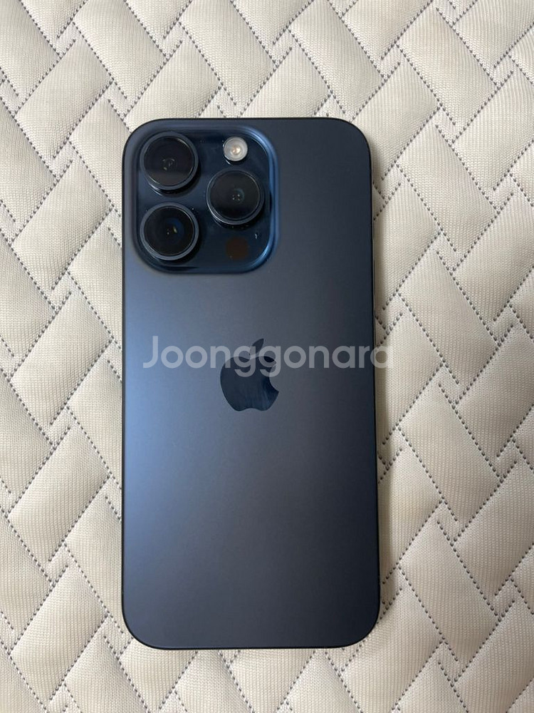 아이폰 15 Pro 블루 1테라 애케플 포함--8