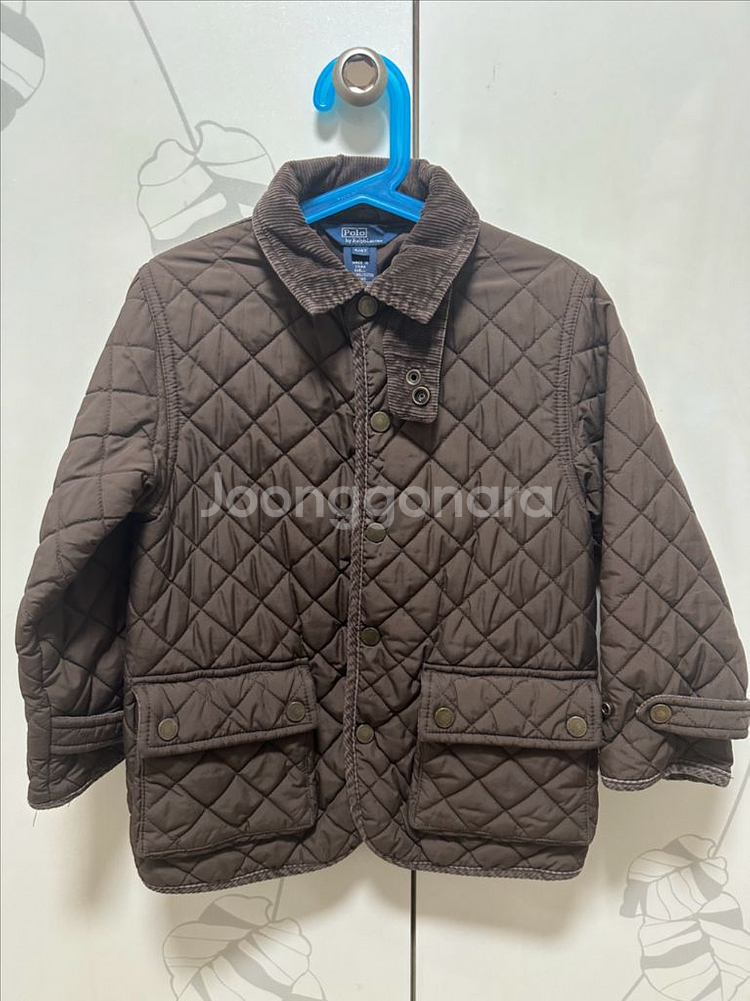폴로 랄프로렌 키즈 퀼팅 자켓 4/4T--2