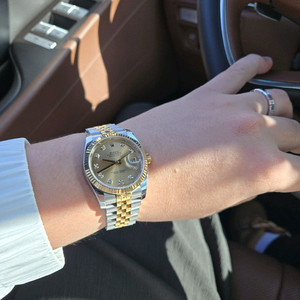 롤렉스 데이저스트 샴페인(옐로우)골드 콤비 10P(텐포