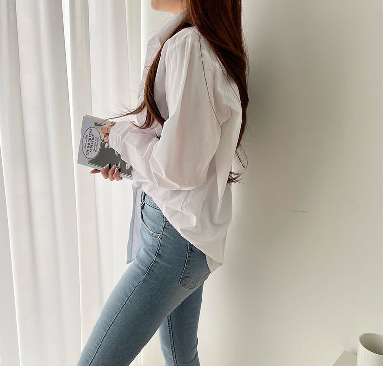 베이직 기본 셔츠 (새제품)--6