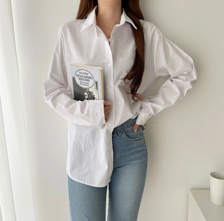 베이직 기본 셔츠 (새제품)--3