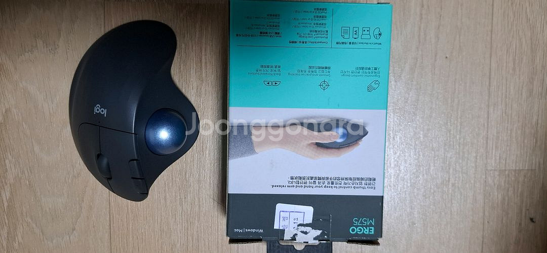 새상품수준 로지텍 에르고 M575 무선마우스 판매--1