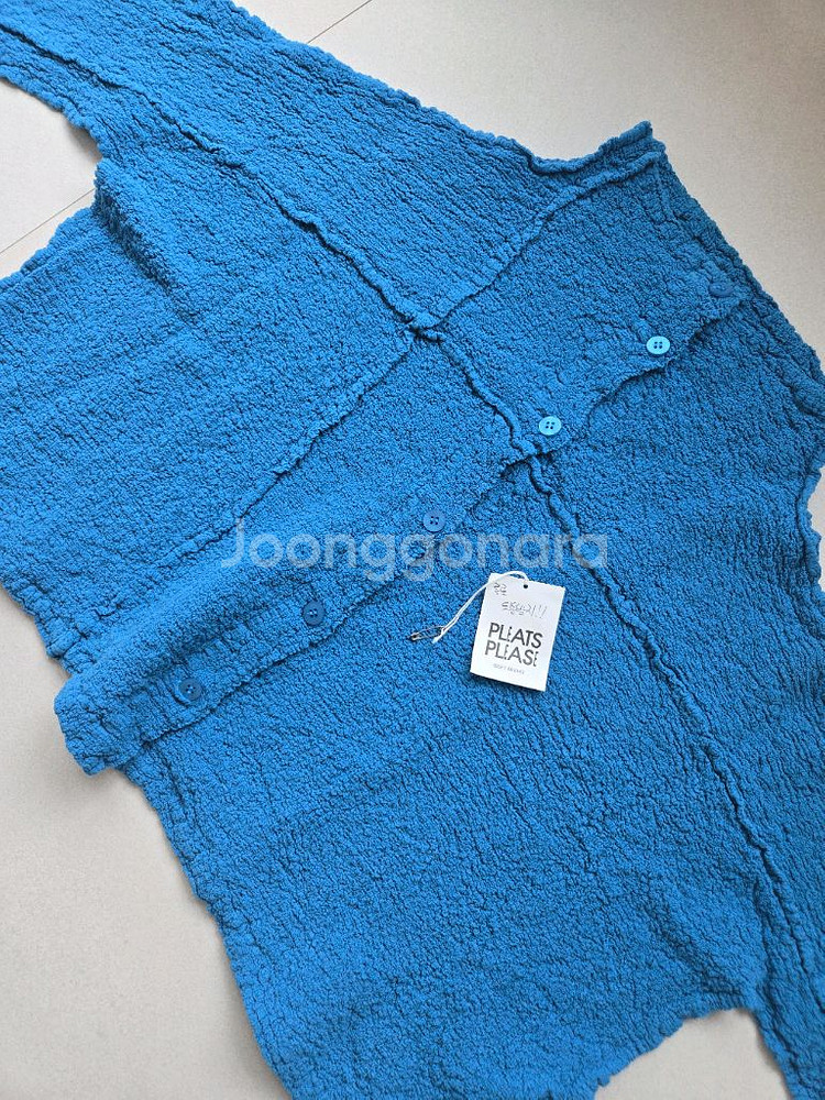 이세이미야케 미 컬리플라워 반목 가디건--2