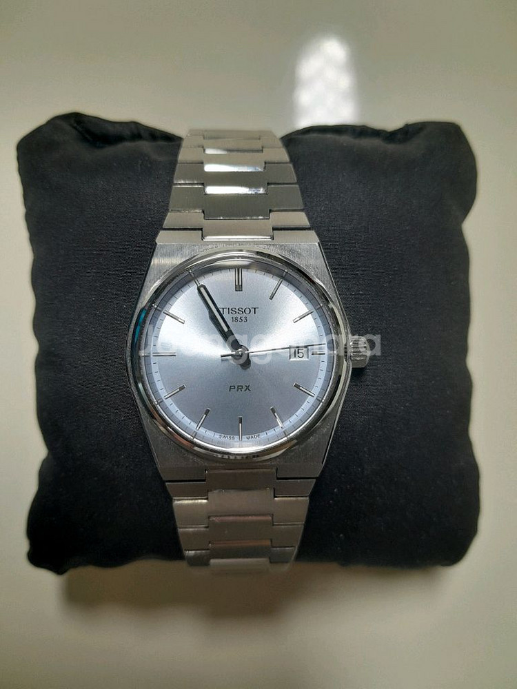 티쏘prx 35 쿼츠 아이스블루 8월구매--0