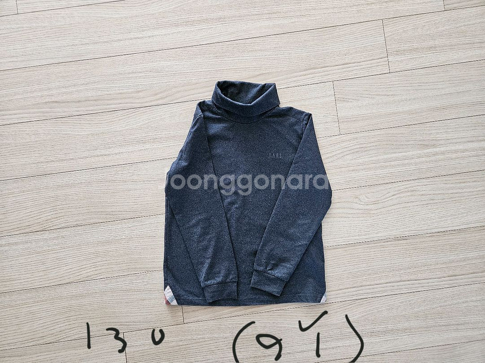 닥스키즈 목폴라 목티 회색 130 9y--1